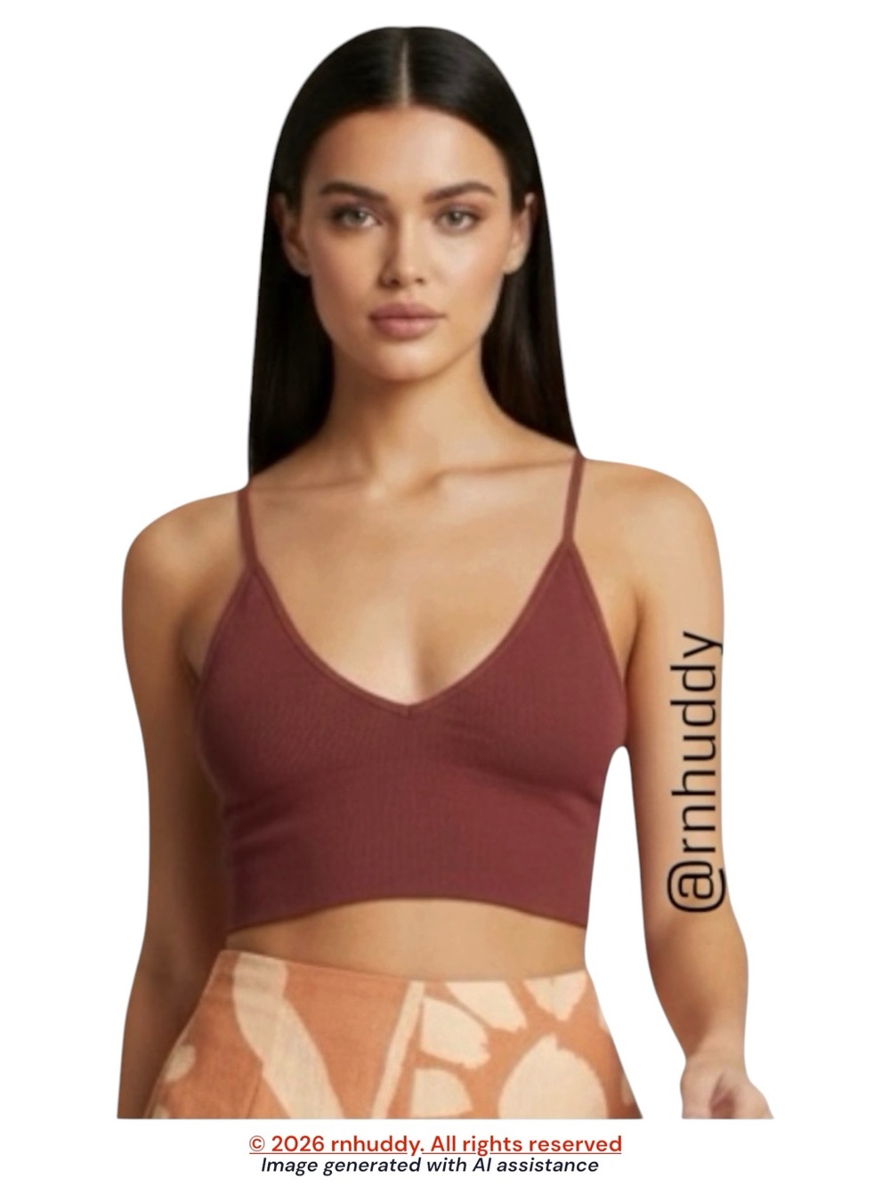By Together M/L burgundy bralette